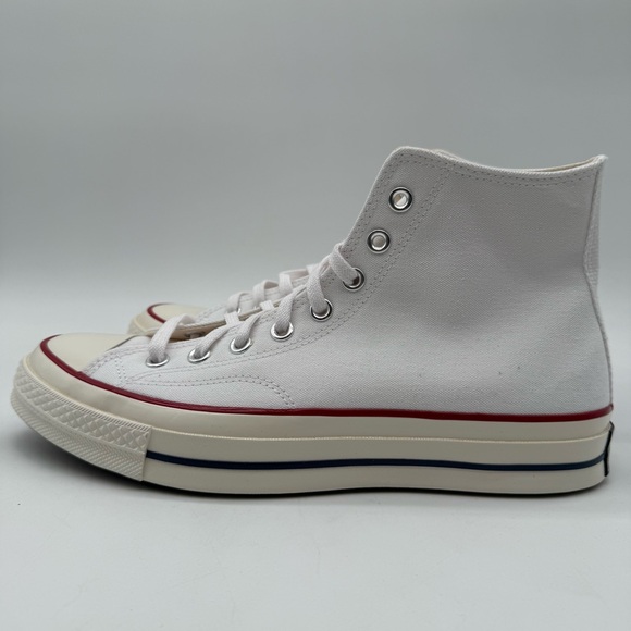 Converse Chuck Taylor All Star High Top Canvas Shoes White Men Size 9.5 New